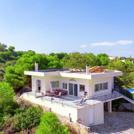 Afroditi In Chania Near Airport With Private Pool, Free Wi-fi, Souda Bay Views, Garden Oasis